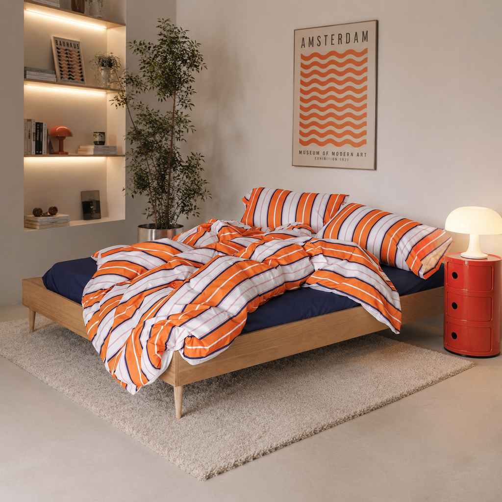 Copripiumino Joyful Lines - Multicolore