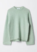 Jumper Es Joy Mohair Sweater - Green - Women