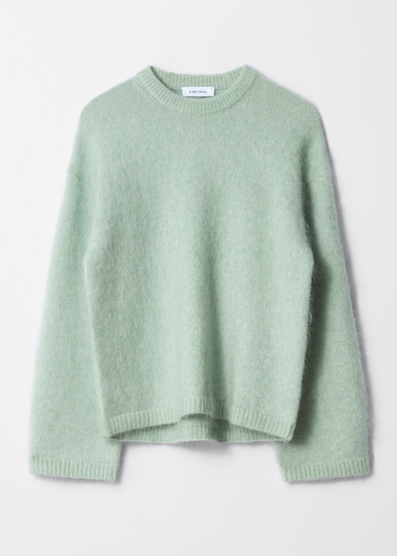 Jumper Es Joy Mohair Sweater - Green - Women