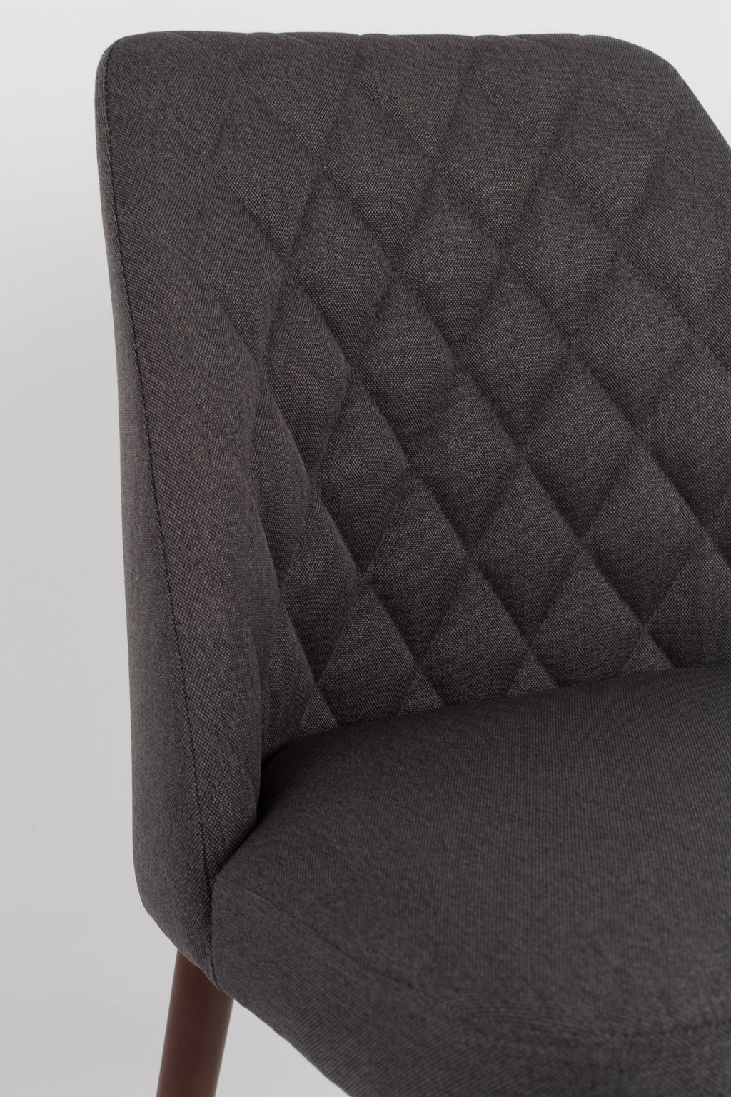 Conway - Dining Chair - Fabric - Dark Gray