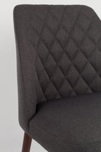 Conway - Dining Chair - Fabric - Dark Gray