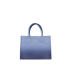 Dior - Christian Leather Medium Book Cabas - Women - Blue