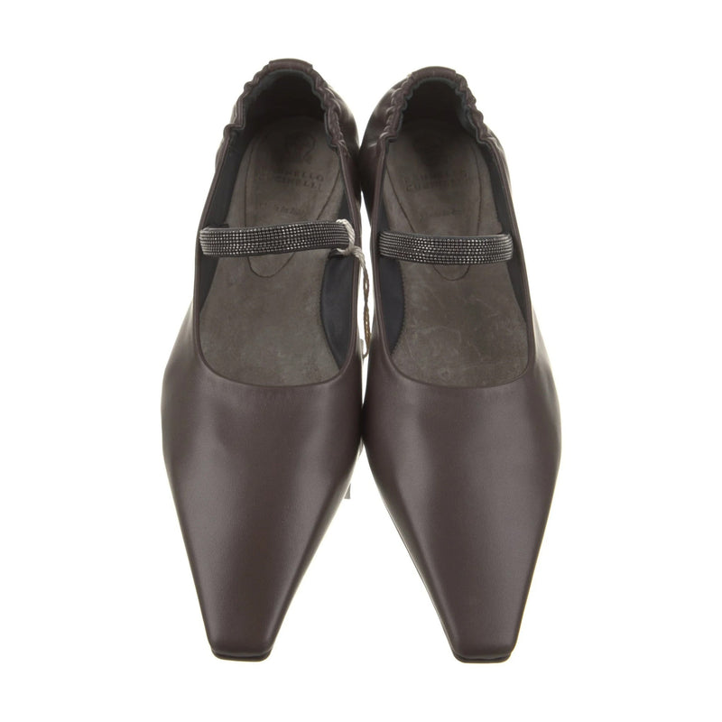 Brunello Cucinelli Mary Jane Flats