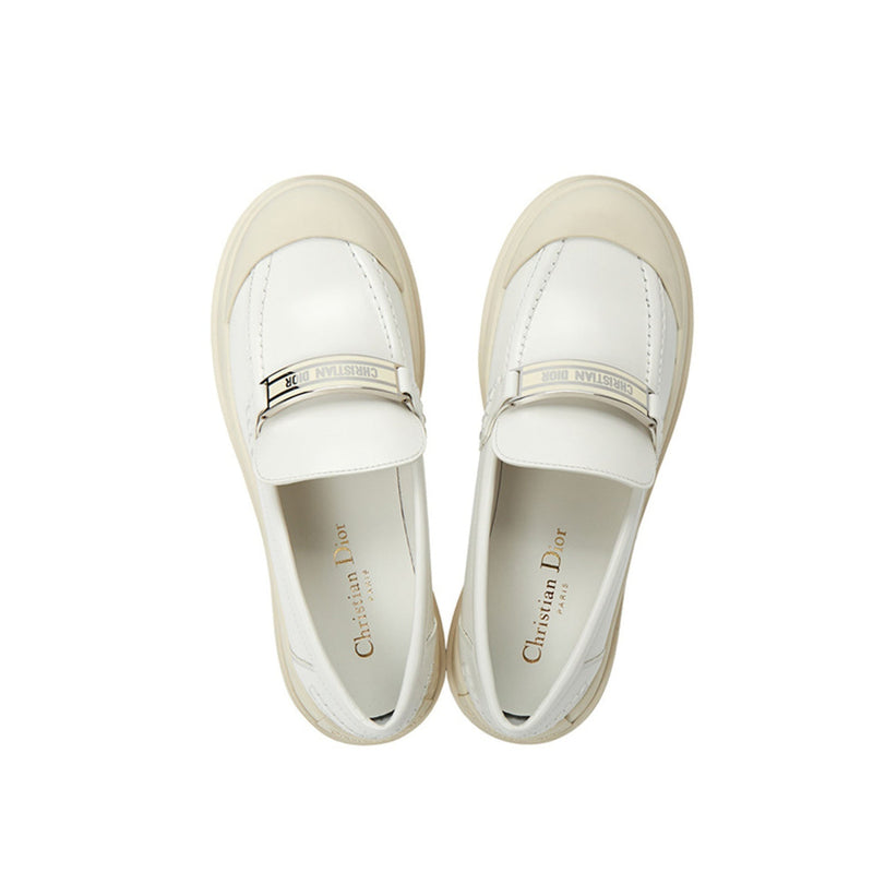 Mocassins - Dior Leather - Cream