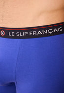 Boxer Long En Coton - Redoutable Long Bleu Eblouissant