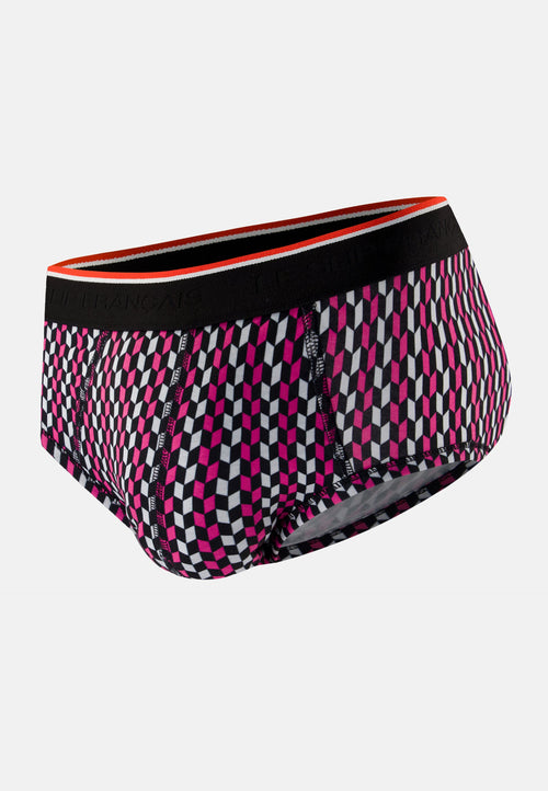 Slip En Coton - Terrible Flechette Fuchsia