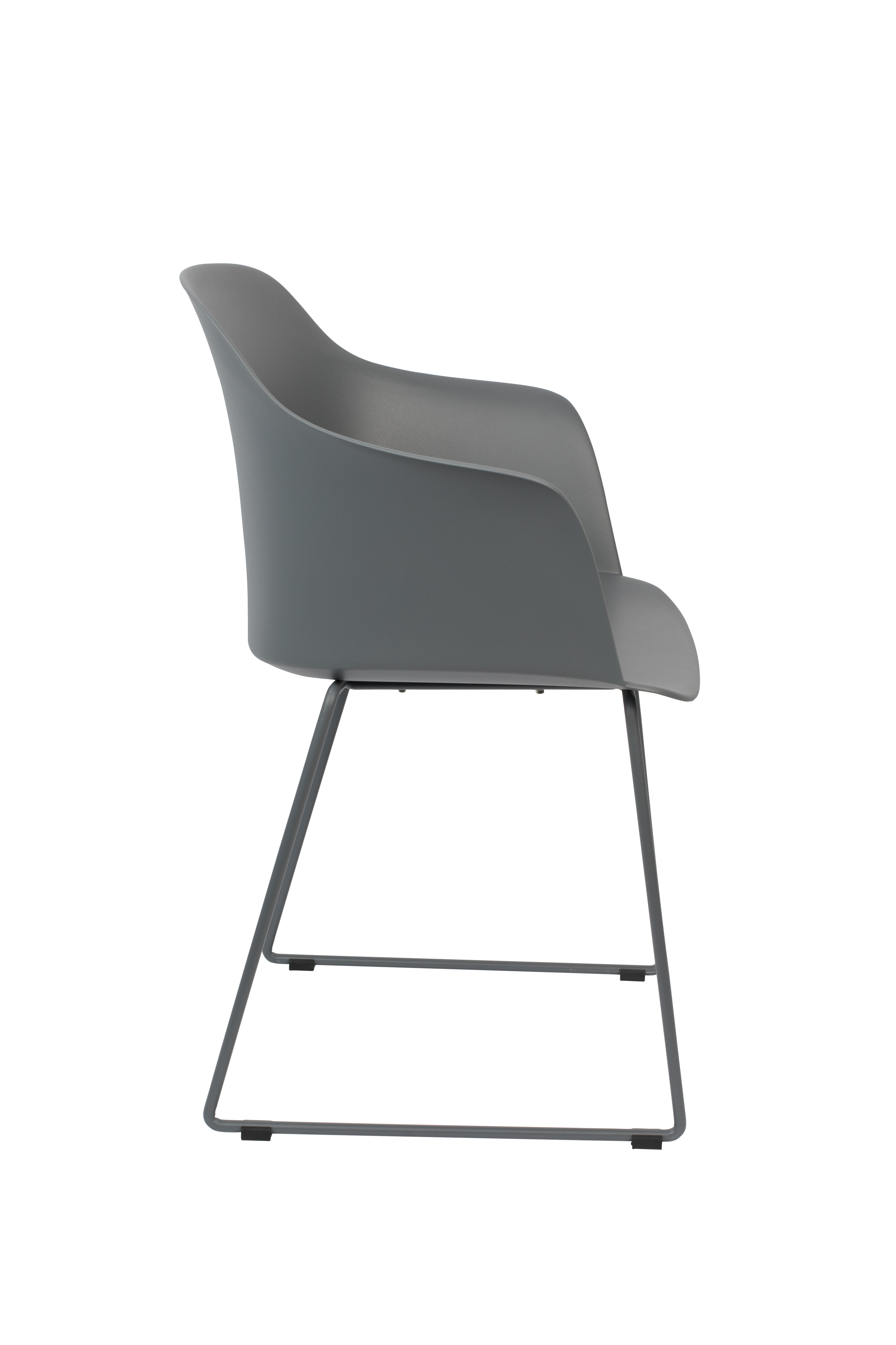 Tango - Dining Room Armchair - Polypropylene Plastic - Gray