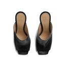 Mules - Bottega Veneta Knot Leather - Black