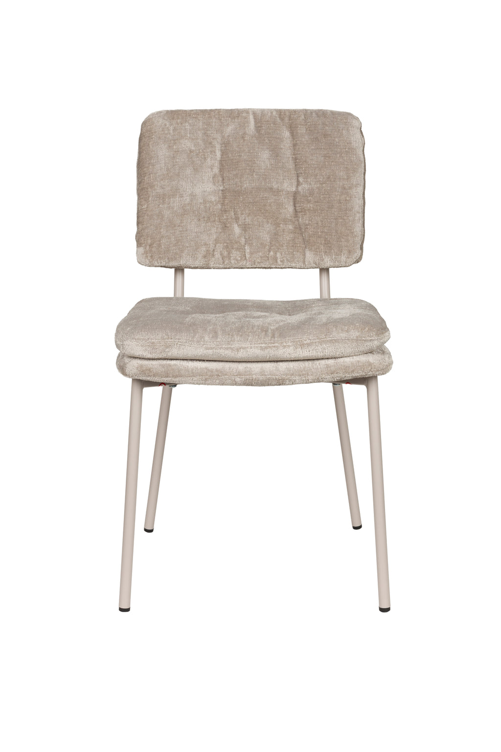 Franck - Chaise De Salle À Manger - Polyester - Beige