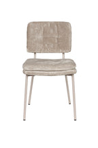 Franck - Chaise De Salle À Manger - Polyester - Beige
