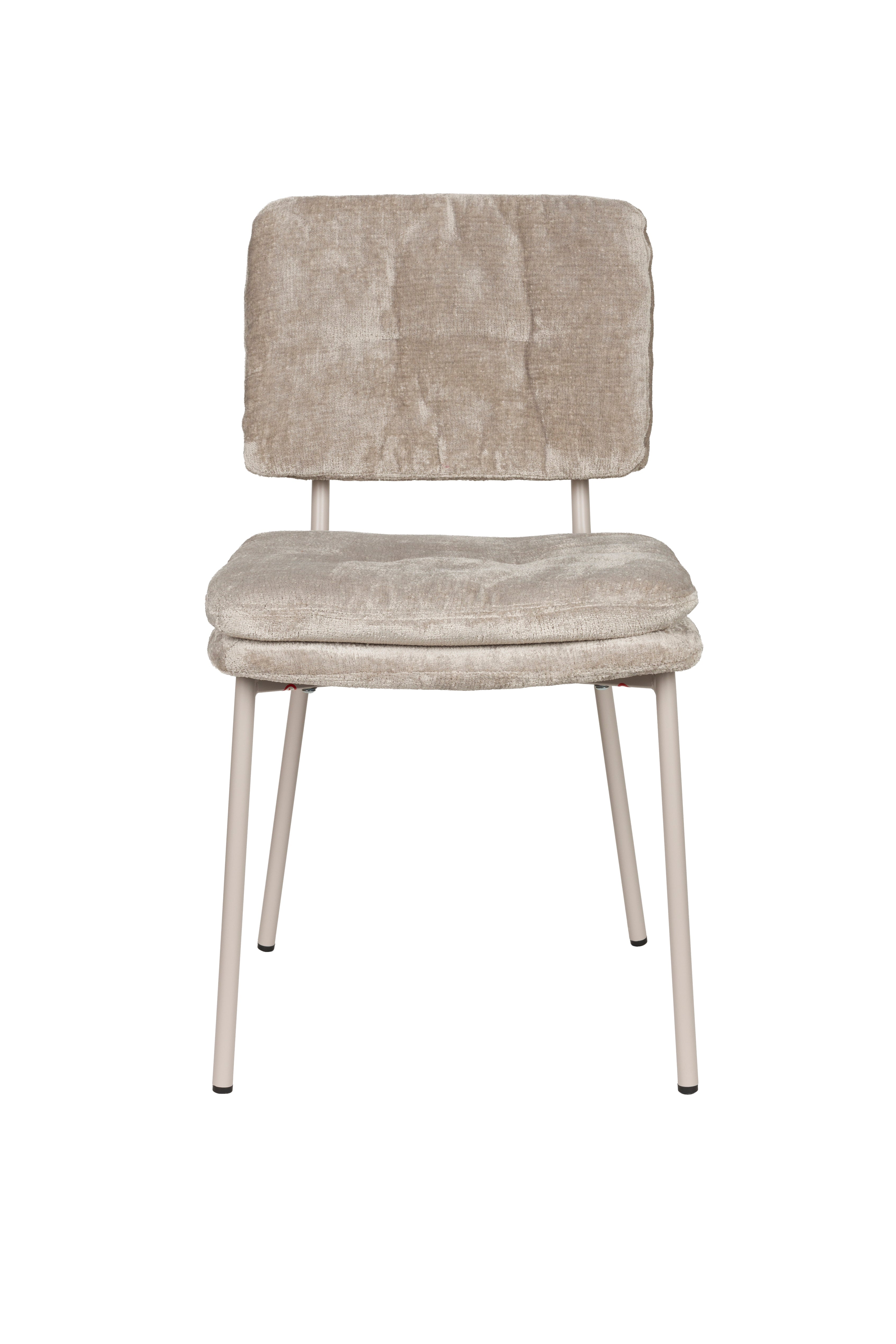 Franck - Chaise De Salle À Manger - Polyester - Beige