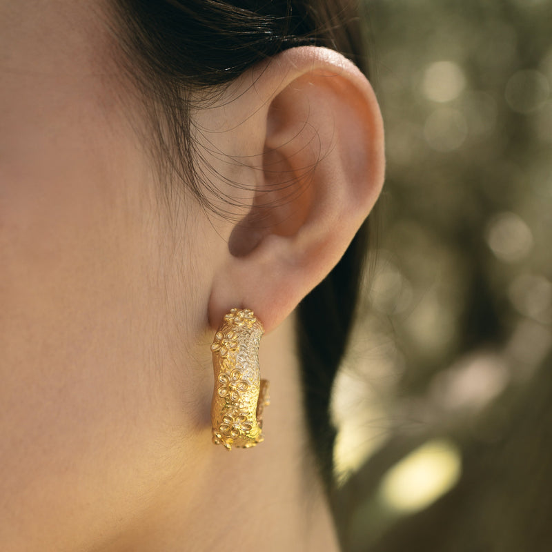 Demi Créoles Floréa - Doré