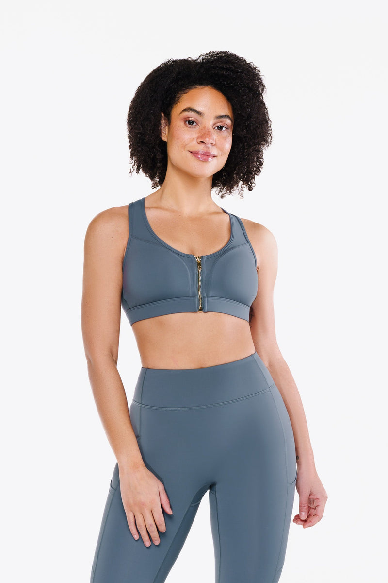 Brassière Ziptech - Blue Fog