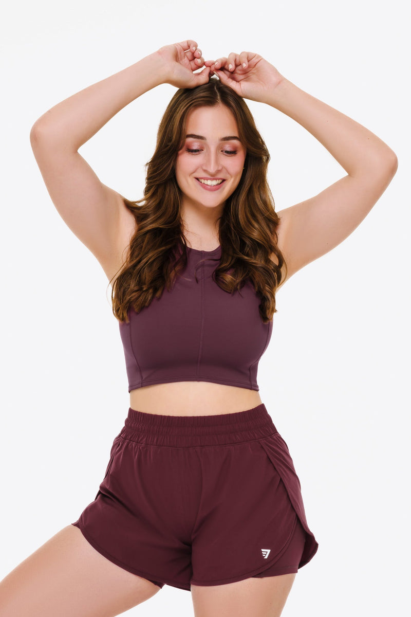 Débardeur Power - Dark Cherry