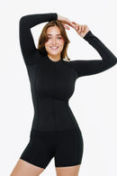 Top Power Manches Longues - Black