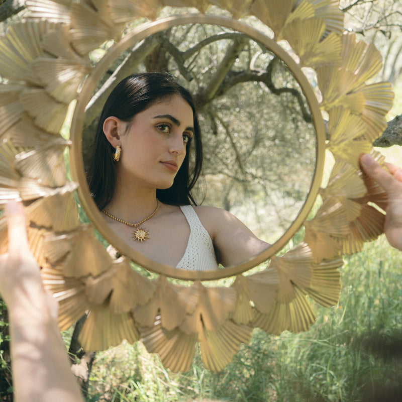 Demi Créoles Floréa - Doré