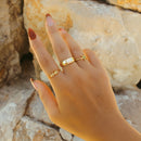 Trio de bagues femme été