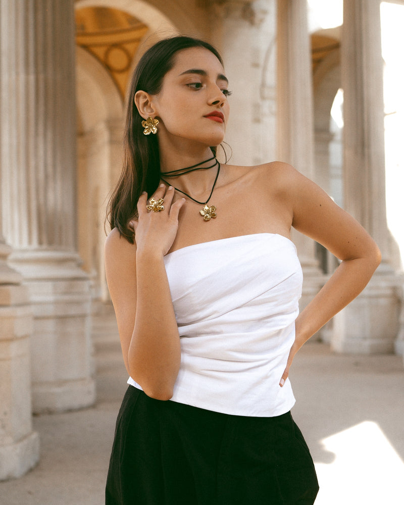 Boucles Fleur Ibiscus