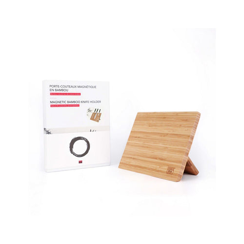 Porte-Couteau Magnétique En Bambou