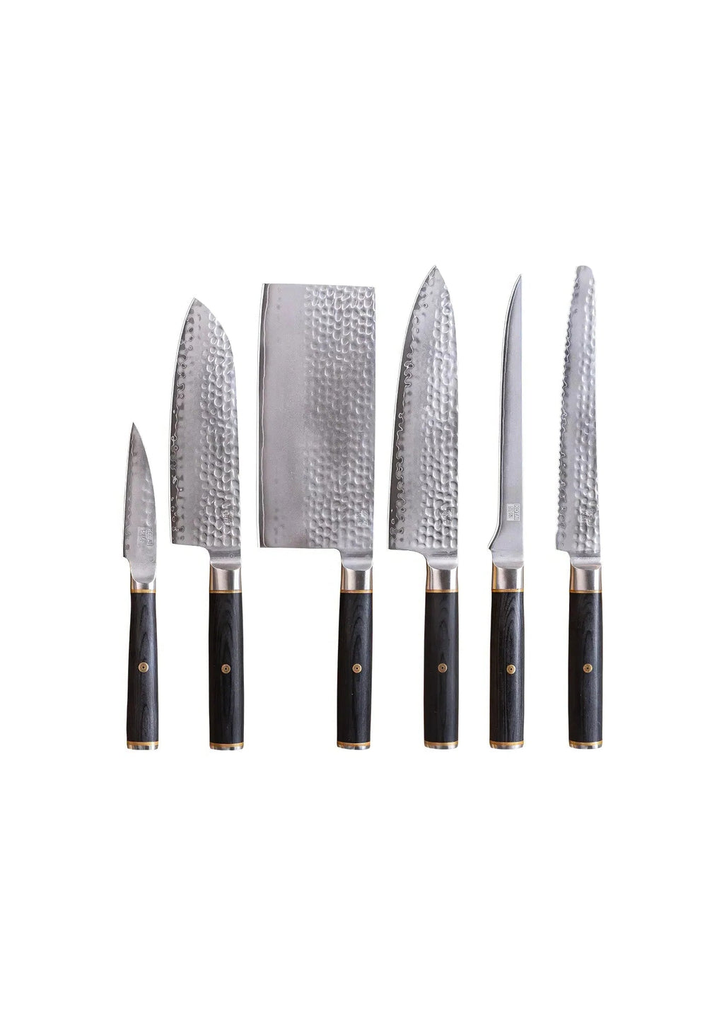 Collection Pakka San-Mai - Set Complet 6 Couteaux