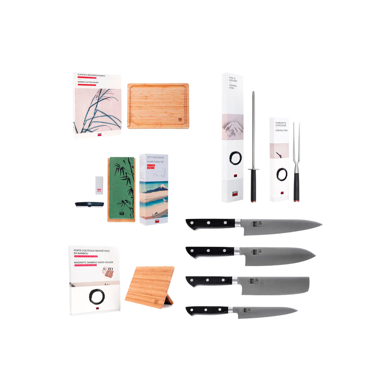 Set Complet Deluxe - Collection Hashi Classique - 9 Pièces