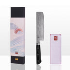 Hashi Damascus Collection - Nakiri Knife - 16cm