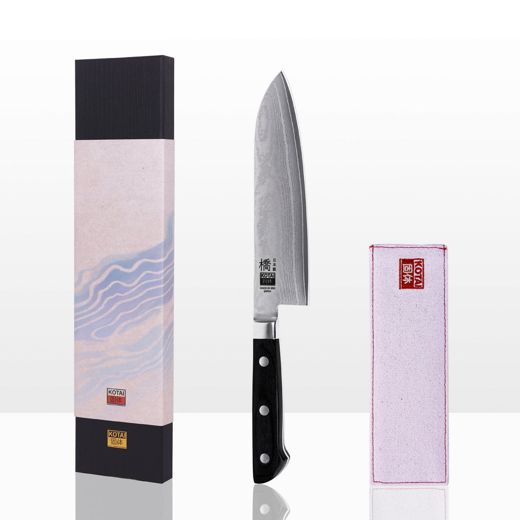 Collection Hashi Damas - Couteau Santoku - 18Cm