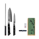 Hashi Tsuchime Collection - Deluxe Basic Set 4 pieces - 2 knives + 2 accessories