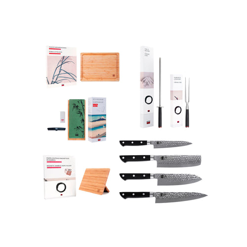 Set Complet Deluxe - Collection Hashi Tsuchime - 9 Pièces