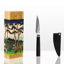 Couteau D’Office 10 Cm - Collection Pakka Damas