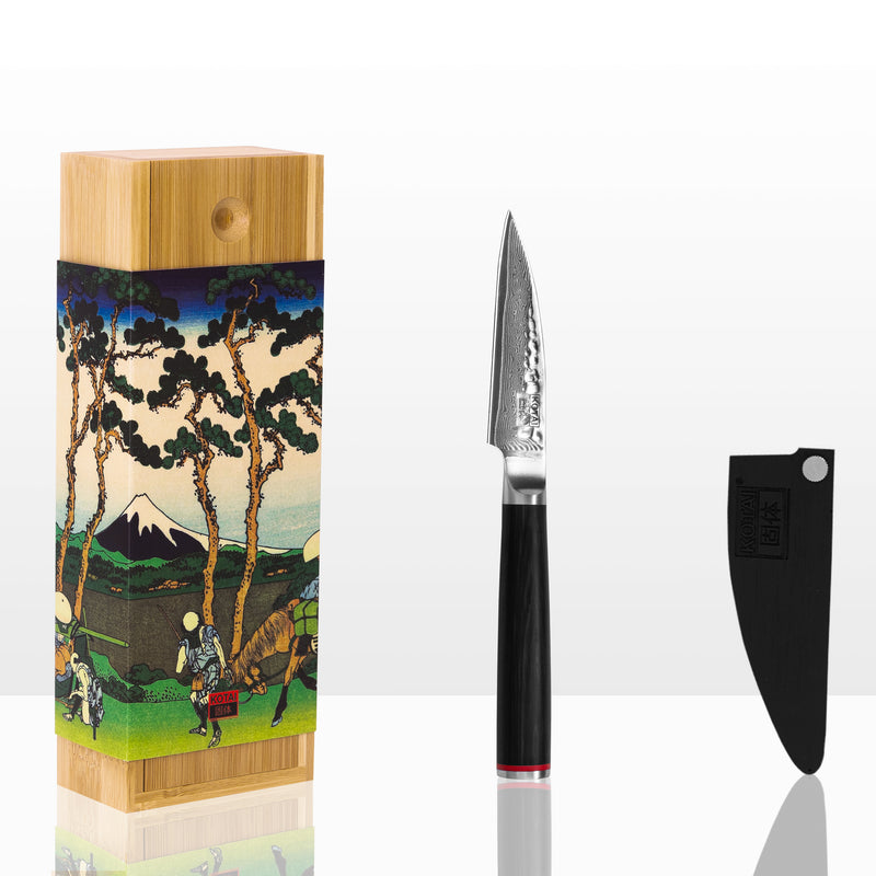 Couteau D’Office 10 Cm - Collection Pakka Damas