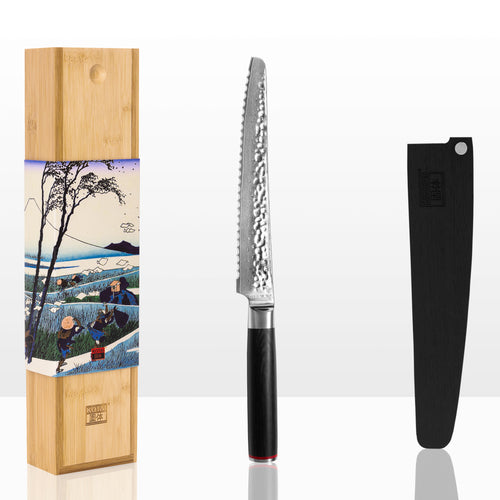 Couteau À Pain 20 Cm - Collection Pakka Damas