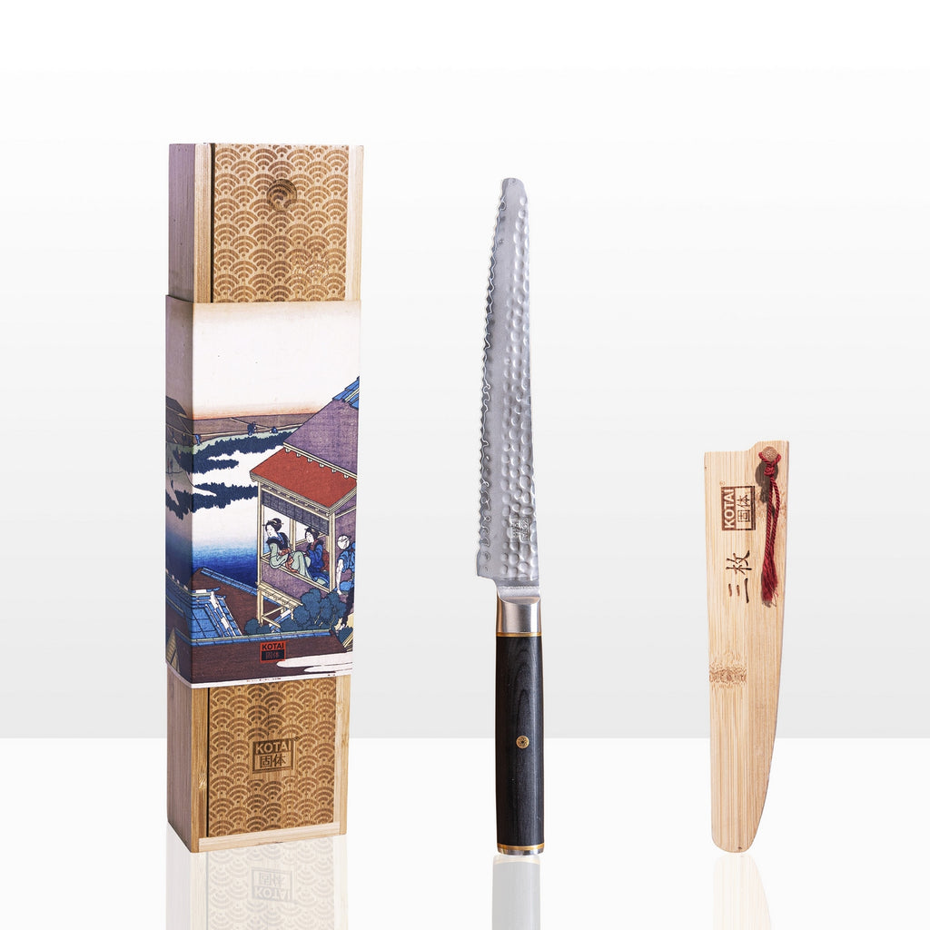 Pakka San-Mai Collection - Bread Knife - 20cm