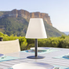 Standy Mini - Solar Table Lamp - Steel - Grey