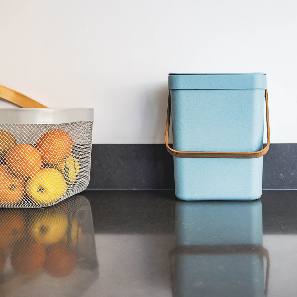 Poubelle De Table À Compost Boden - 5L - Bleu