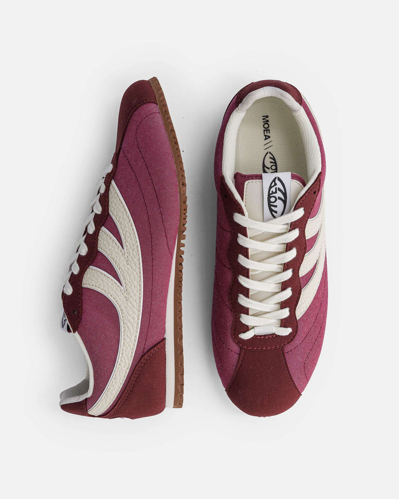 Baskets Rise - Bordeaux & Beige - Mushroom