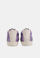 Baskets En Cuir-Colette-Glitter Violet