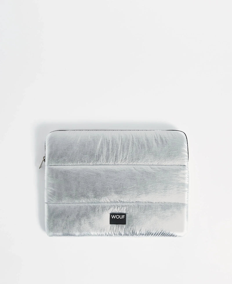 Wouf - Silver Glossy Laptop Sleeve 13“ & 14“