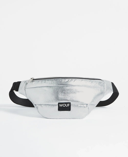 Wouf - Silver Glossy Waistbag