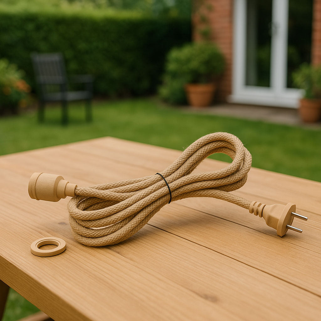 Enna - Cable Extérieur - Corde - Beige