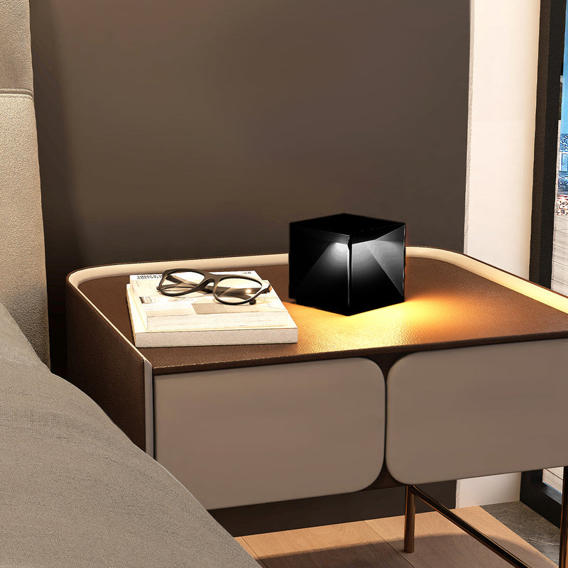 Lampe De Chevet Sans Fil - Cubox Mini Black