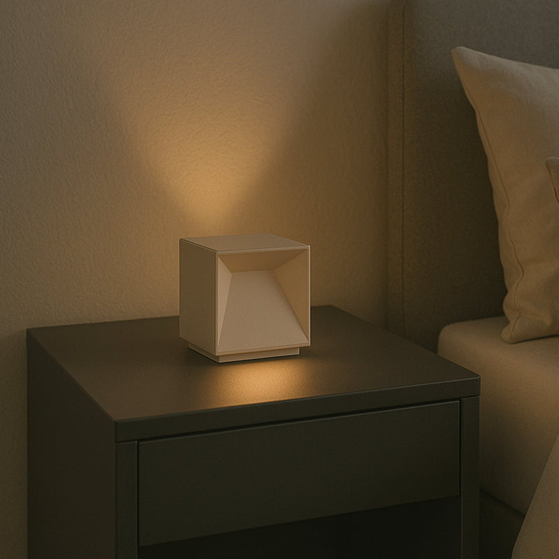 Lampe De Table Sans Fil - Cubox Sand