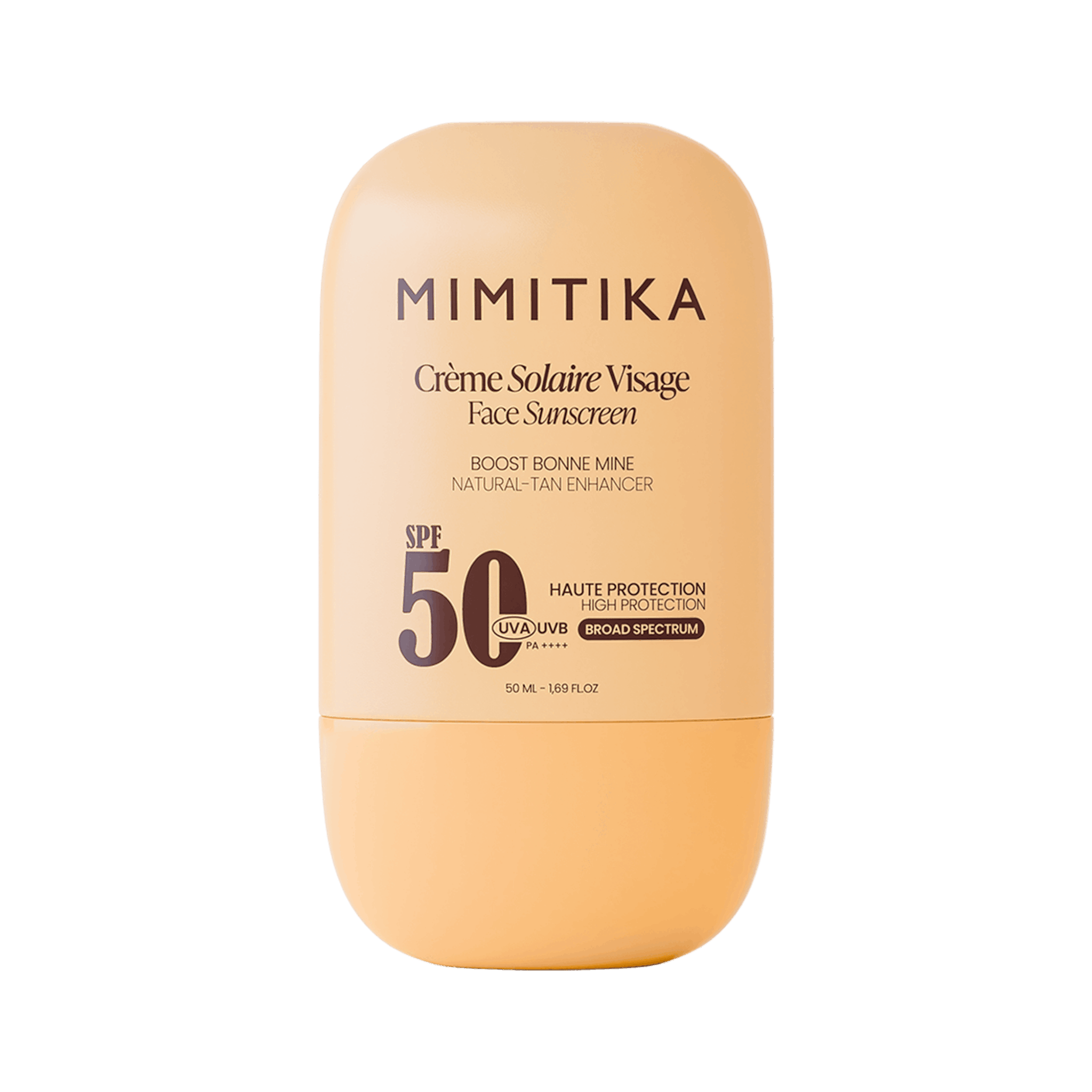 Crème solaire visage SPF50