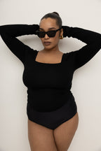 Mali Top - Warm Sand / Black