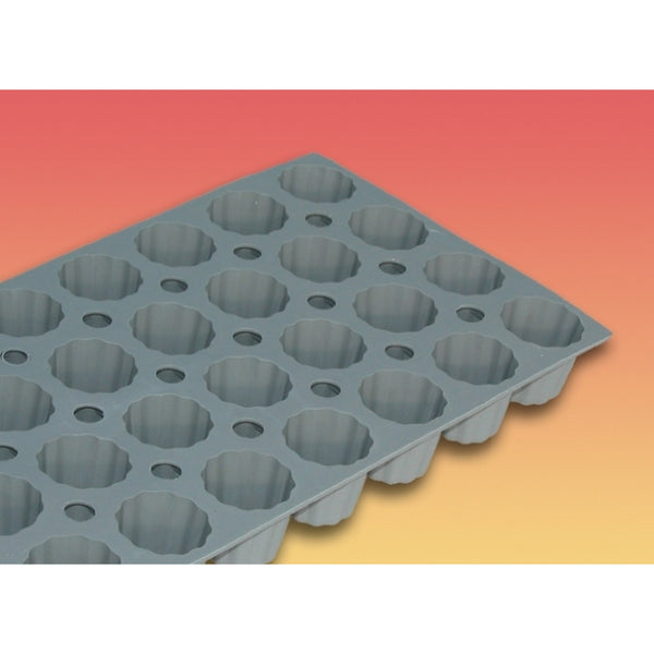 Elastomoule - Molde para minicanelés bordeleses - Silicona - Gris