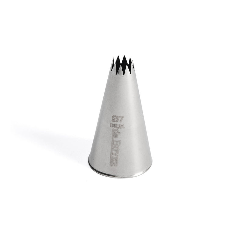 Vaso Estriado Acero Inoxidable C7 - 7 Dientes Ø 0,7Cm - Acero Inoxidable