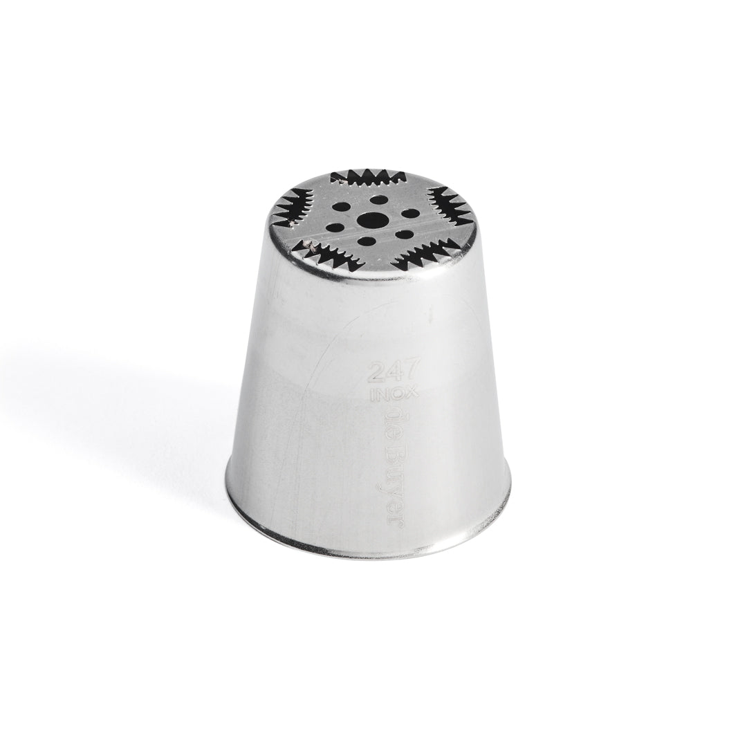 Douille Russe À Fleur En Inox N° 247 - Ø 2.6 Cm