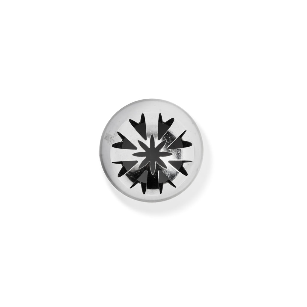 Douille Sphère À Larges Stries En Inox - Ø 25 Mm