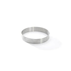 Cercle À Tarte Perforé En Inox À Bord Droit - Ø 105 Cm - H. 2 Cm