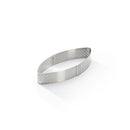 Calisson Stainless Steel Perforated Tart Ring - Valrhona - Stainless Steel